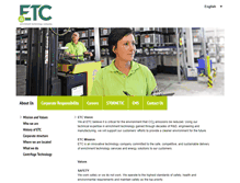 Tablet Screenshot of enritec.com